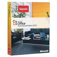Microsoft Office Professional Edition 2003 Upgrade
