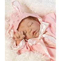 Bunny Love, 19-Inch Realistic Lifelike Vinyl Baby Doll (Artist: Kymberli Durden) by Paradise Galleries Dolls
