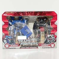 Transformers 2: Revenge of the Fallen Movie Exclusive Deluxe Class 2-Pack Super Tuner Throwdown Blowpipe and Sideways