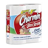 Charmin Ultra Strong, Double Rolls, 4 Count Packs (Pack of 10) 40 Total Rolls