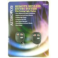 Audiovox AA925 Remote Keyless Entry System with Two  RF Transmitters
