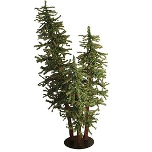 Thomas Kinkade City Sidewalks Animated Tabletop Christmas Tree: Christmas Home Decor by Hawthorne Village