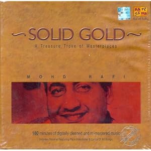 【クリックで詳細表示】Solid Gold- Mohd. Rafi [Import， from US]