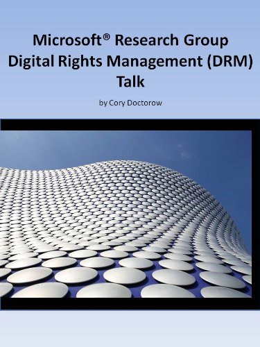Microsoft Research Digital Rights Management (DRM) Talk cover