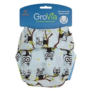 Click to buy Cloth Baby Diapers Supplies: GroVia Hook and Loop Diaper Shell System from Amazon!