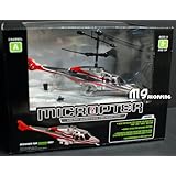 Micropter Micro Wireless Helicopter - Indoor RC Helicopter, operate up to 100-foot wireless range.