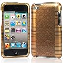 Plastic Case For iPod Touch 4 　プラスチックケース　二つパーツタイプ　 (505-14)　液晶保護フィルム　USB充電ケーブル付　（全17タイプ）