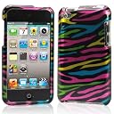 Plastic Case For iPod Touch 4 　プラスチックケース二つパーツタイプ　 (505-2)　液晶保護フィルム　USB充電ケーブル付　（全17タイプ）