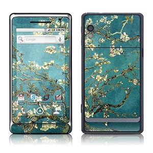 Van Gogh - Blossoming Almond Tree Design Protective Skin Decal Sticker for Motorola Droid 2 Cell Phone