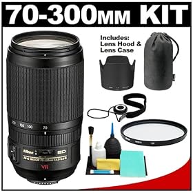 Nikon Zoom-Nikkor - Telephoto zoom lens - 70 mm - 300 mm - f 4.5-5.6 G ED-IF AF-S VR - Nikon F by 