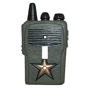Camouflage Single Light Switch Plate