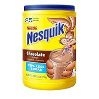 Nesquik Chocolate Powder Drink Mix, 48.7-Ounce Packages (Pack of 2)