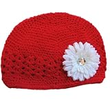 Girl Company Magenta Crocheted Beanie