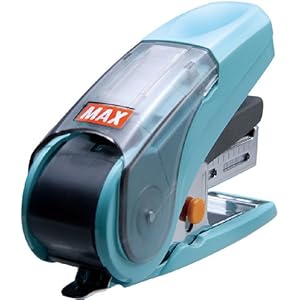 【クリックで詳細表示】マックス ホチキス サクリ HD-10NL/LB ライトブルー