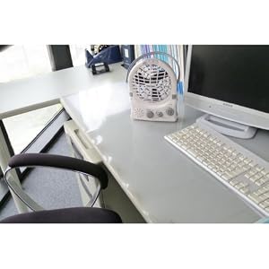 TEKNOS 4電源(内蔵充電池/AC電源/乾電池/USB)対応 多機能ミニ扇風機 12cm BKL-M85 【強弱切替・AM/FMラジオ・4灯LEDライト搭載】