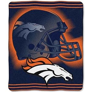 Denver Broncos 50×60 Raschel Throw (Additional 20% Off)