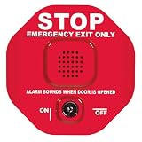 STI 6400 Exit Stopper Multifunction Door Alarm, Helps Prevent Unauthorized Exits or Entries Through Emergency Doors